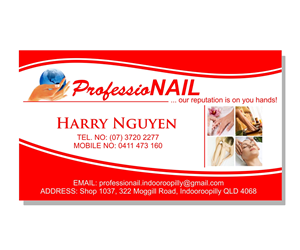 Business Card Design by greycie_214