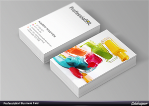 Design a business card for a nail salon! | Diseño de Tarjeta de Presentación por gekgrfx