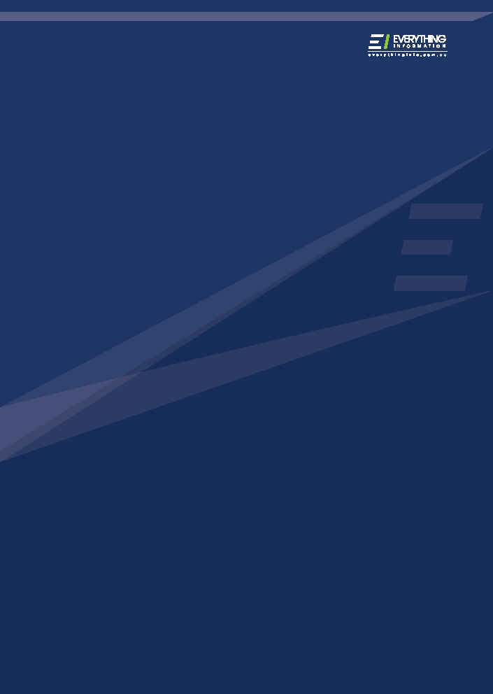 Diseño de Papelería por Cobe para Everything Information Pty Ltd | Diseño #2212846