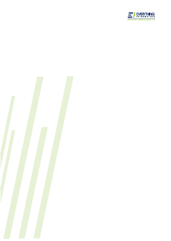 Schreibwaren-Design von Cobe für Everything Information Pty Ltd | Design #2222610