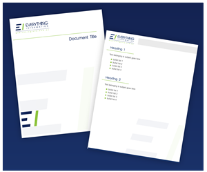 Diseño de Papelería por wolf para Everything Information Pty Ltd | Diseño: #2174941