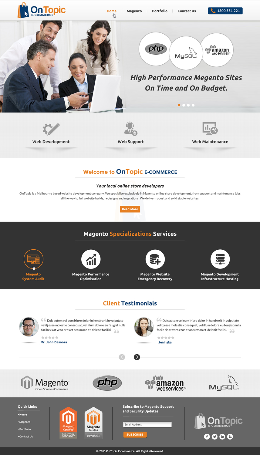 Web Design par Sbss pour ce projet | Design #10266210
