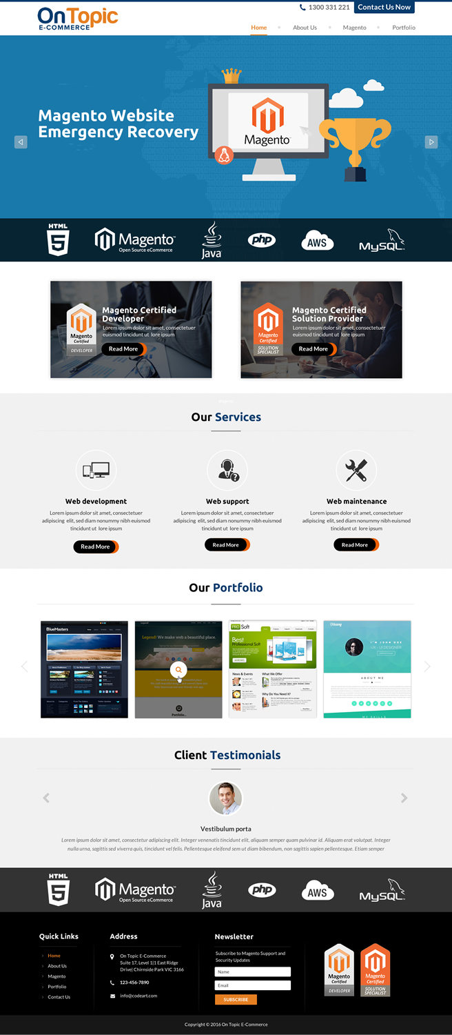 Web Design par Sbss pour ce projet | Design #10277258