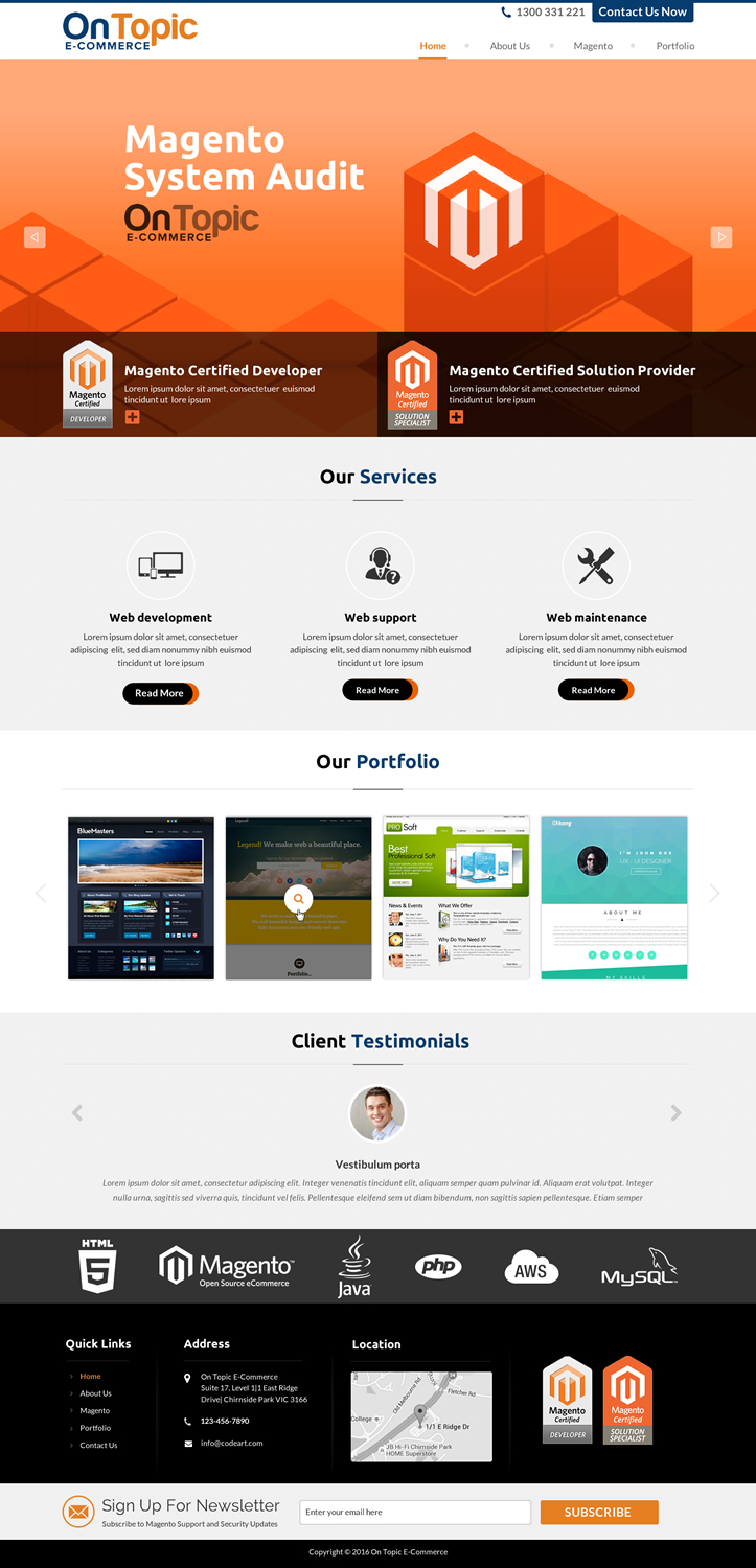 Diseño Web por Sbss para este proyecto | Diseño #10287549
