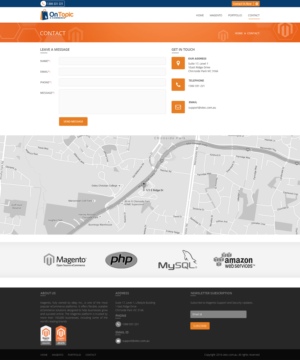 Web-Design von Abhinav Katiyar für dieses Projekt | Design: #10305073