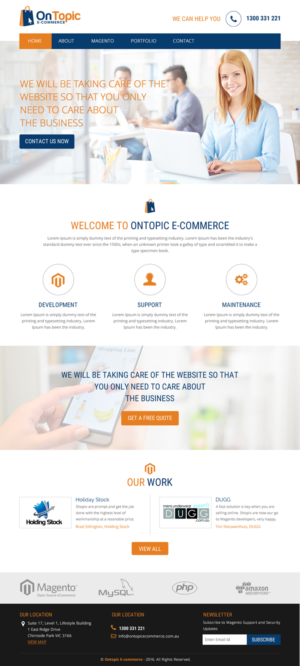 Web-Design von rightway für dieses Projekt | Design: #10323798