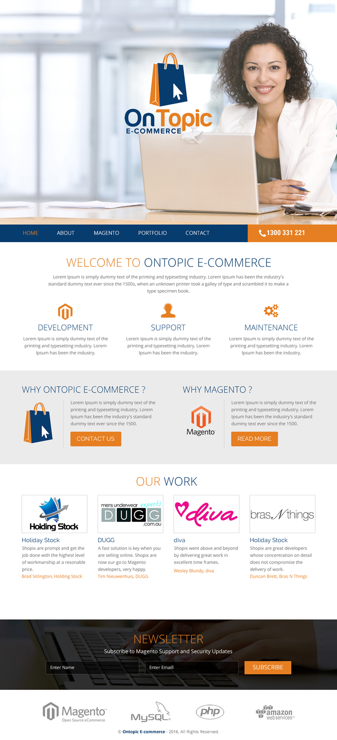 Diseño Web por rightway para este proyecto | Diseño #10323817