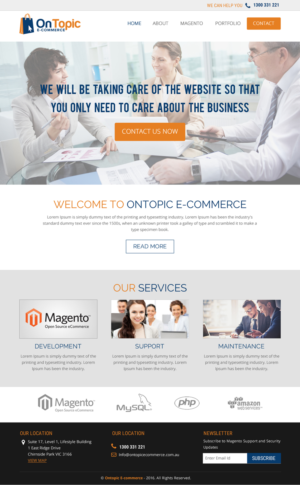 Web-Design von rightway für dieses Projekt | Design: #10323824