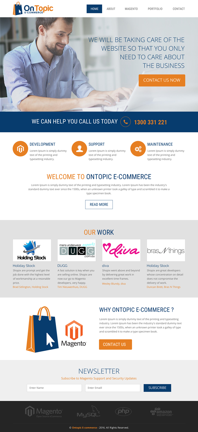 Diseño Web por rightway para este proyecto | Diseño #10323846