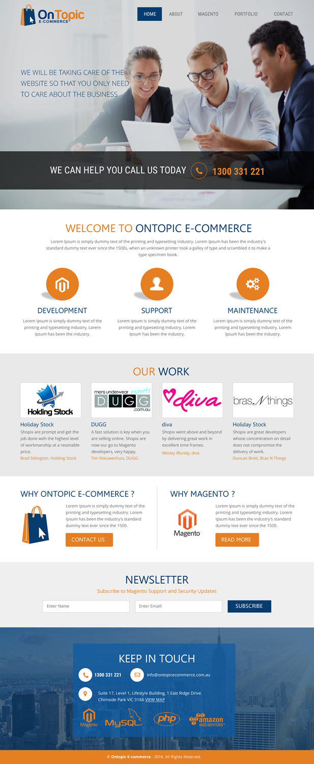 Diseño Web por rightway para este proyecto | Diseño #10323858