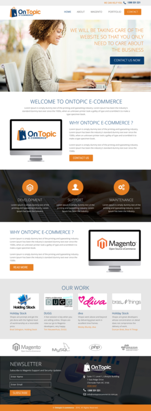 Web-Design von rightway für dieses Projekt | Design: #10323886