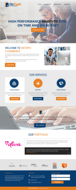 Web-Design von rightway für dieses Projekt | Design: #10323940