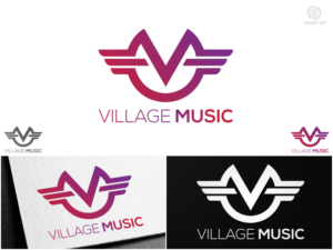 Logo Design by Honey GD for Village Music School | Design: #10258140