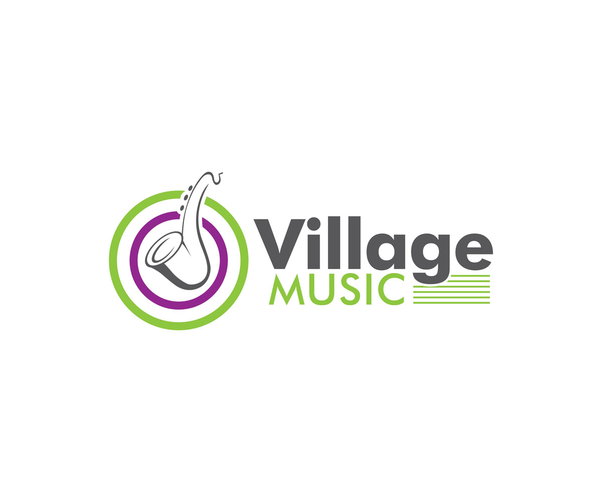 Logo Design by KabhTech Studio for Village Music School | Design #10235074