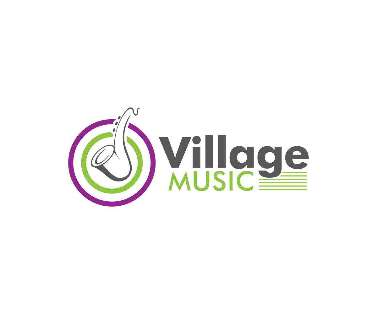 Logo Design by KabhTech Studio for Village Music School | Design #10253092