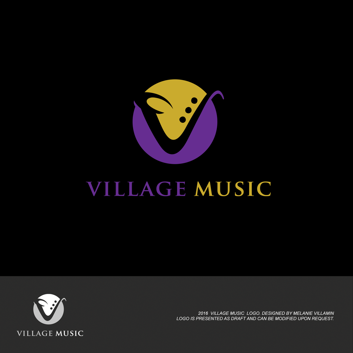 Logo Design by mvillamin for Village Music School | Design #10228985
