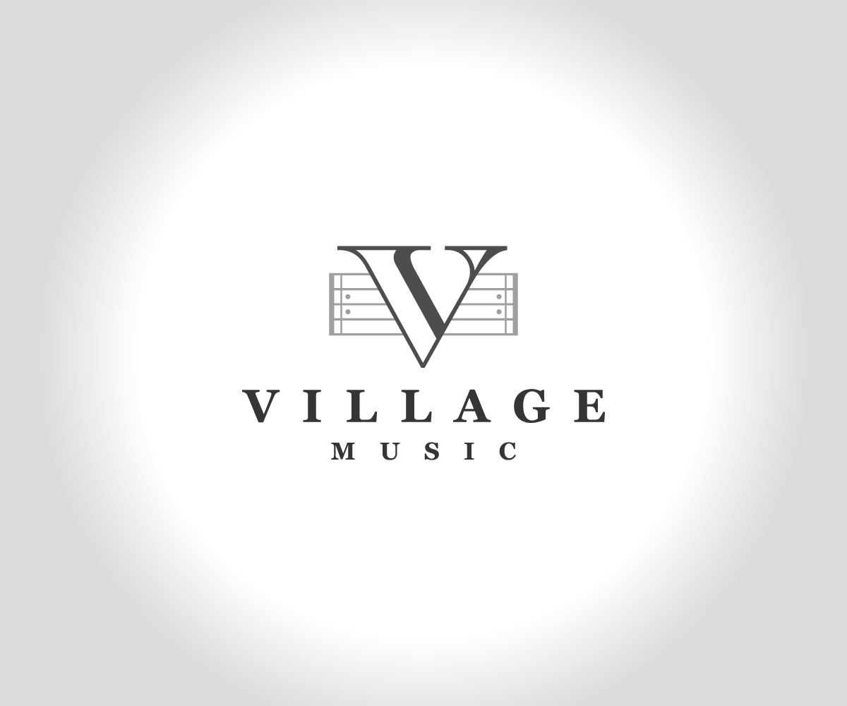 Logo Design by woofiedoo for Village Music School | Design #10271577