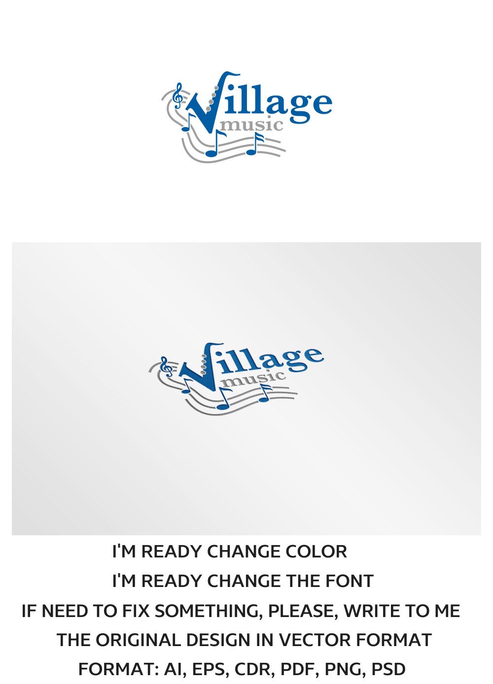 Logo Design by artsterdam for Village Music School | Design #10235334