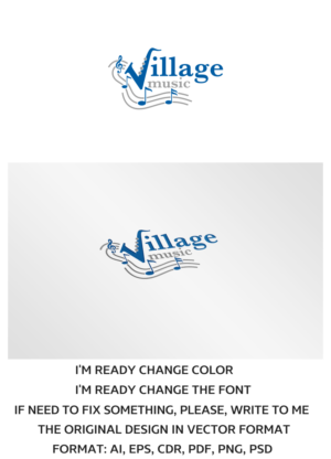 Logo Design by artsterdam for Village Music School | Design: #10235334