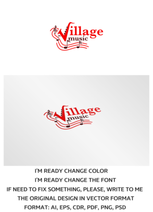 Logo Design by artsterdam for Village Music School | Design: #10250527