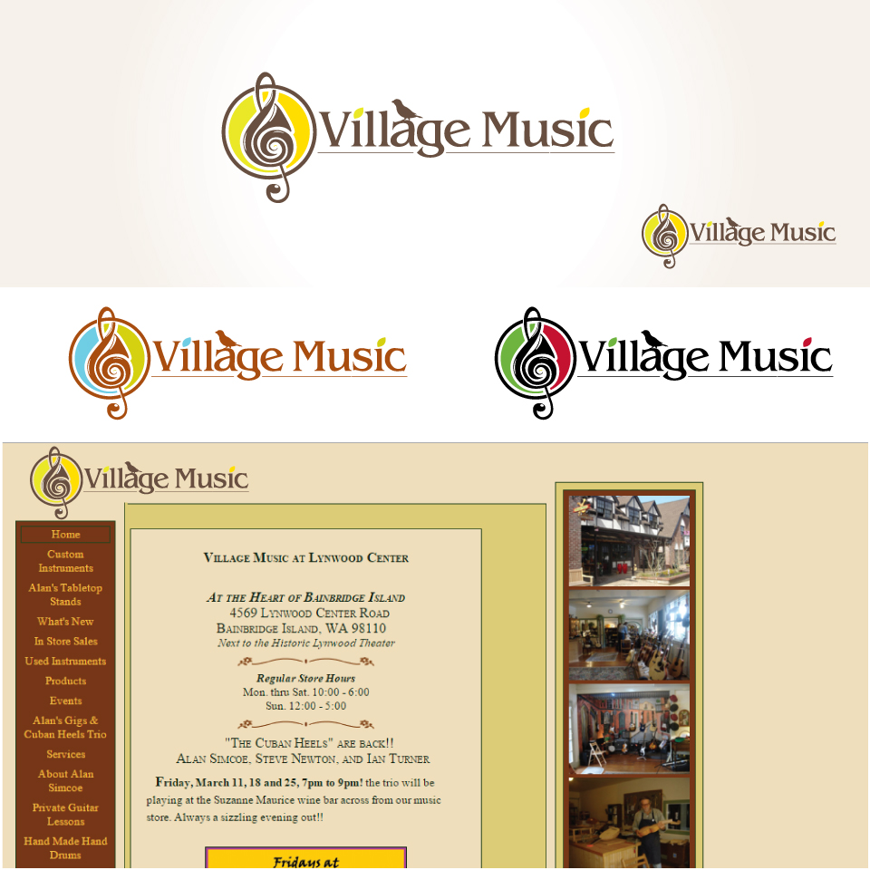 Logo Design by Esigners for Village Music School | Design #10226141