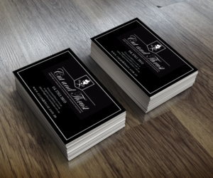 Gentleman's grooming products require a business card | Design de Carte de Visite par R M