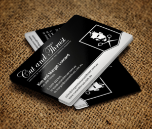 Design de Carte de Visite par Verified artistry (Design garden) pour Cut and Thrust | Design : #10255652