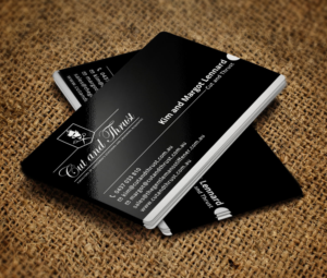 Design de Carte de Visite par Verified artistry (Design garden) pour Cut and Thrust | Design : #10255654