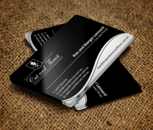 Design de Carte de Visite par Verified artistry (Design garden) pour Cut and Thrust | Design : #10255657