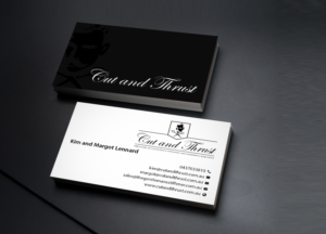 Visitenkarten-Design von Creations Box 2015 für Cut and Thrust | Design: #10249612