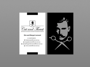 Design de Carte de Visite par Creations Box 2015 pour Cut and Thrust | Design : #10249631