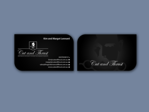 Design de Carte de Visite par Creations Box 2015 pour Cut and Thrust | Design : #10249640