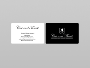 Design de Carte de Visite par Creations Box 2015 pour Cut and Thrust | Design : #10249678