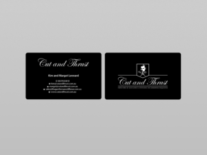 Design de Carte de Visite par Creations Box 2015 pour Cut and Thrust | Design : #10249679