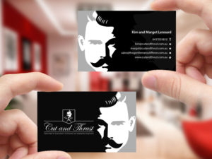 Design de Carte de Visite par Creations Box 2015 pour Cut and Thrust | Design : #10249681