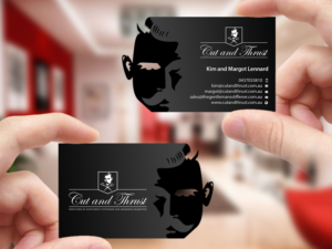 Design de Carte de Visite par Creations Box 2015 pour Cut and Thrust | Design : #10249682