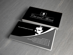 Design de Carte de Visite par Creations Box 2015 pour Cut and Thrust | Design : #10249685