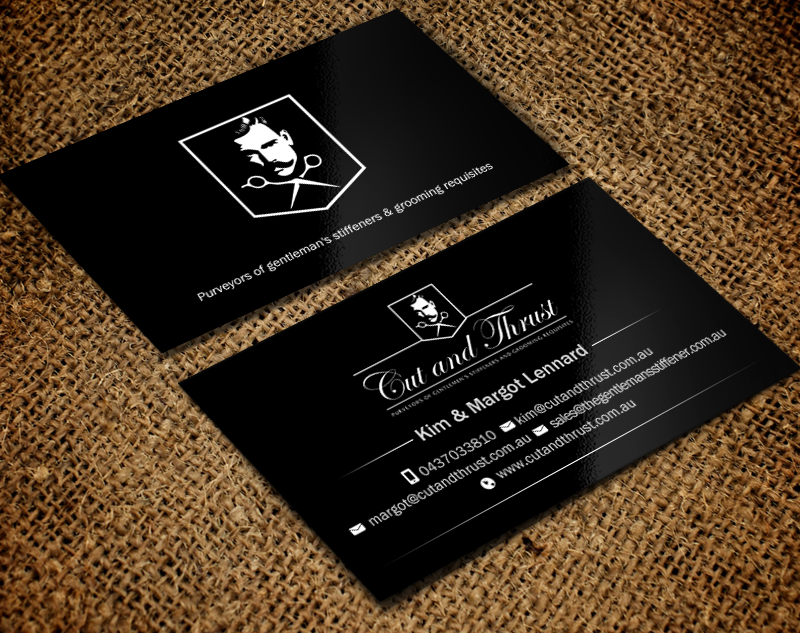 Design de Carte de Visite par Brand aid pour Cut and Thrust | Design #10237049