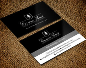 Design de Carte de Visite par Brand aid pour Cut and Thrust | Design : #10237050