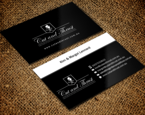 Design de Carte de Visite par Brand aid pour Cut and Thrust | Design : #10237054
