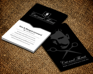 Design de Carte de Visite par chandrayaan.creative pour Cut and Thrust | Design : #10236941