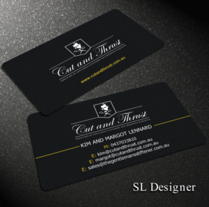 Design de Carte de Visite par SL Designer pour Cut and Thrust | Design : #10224974