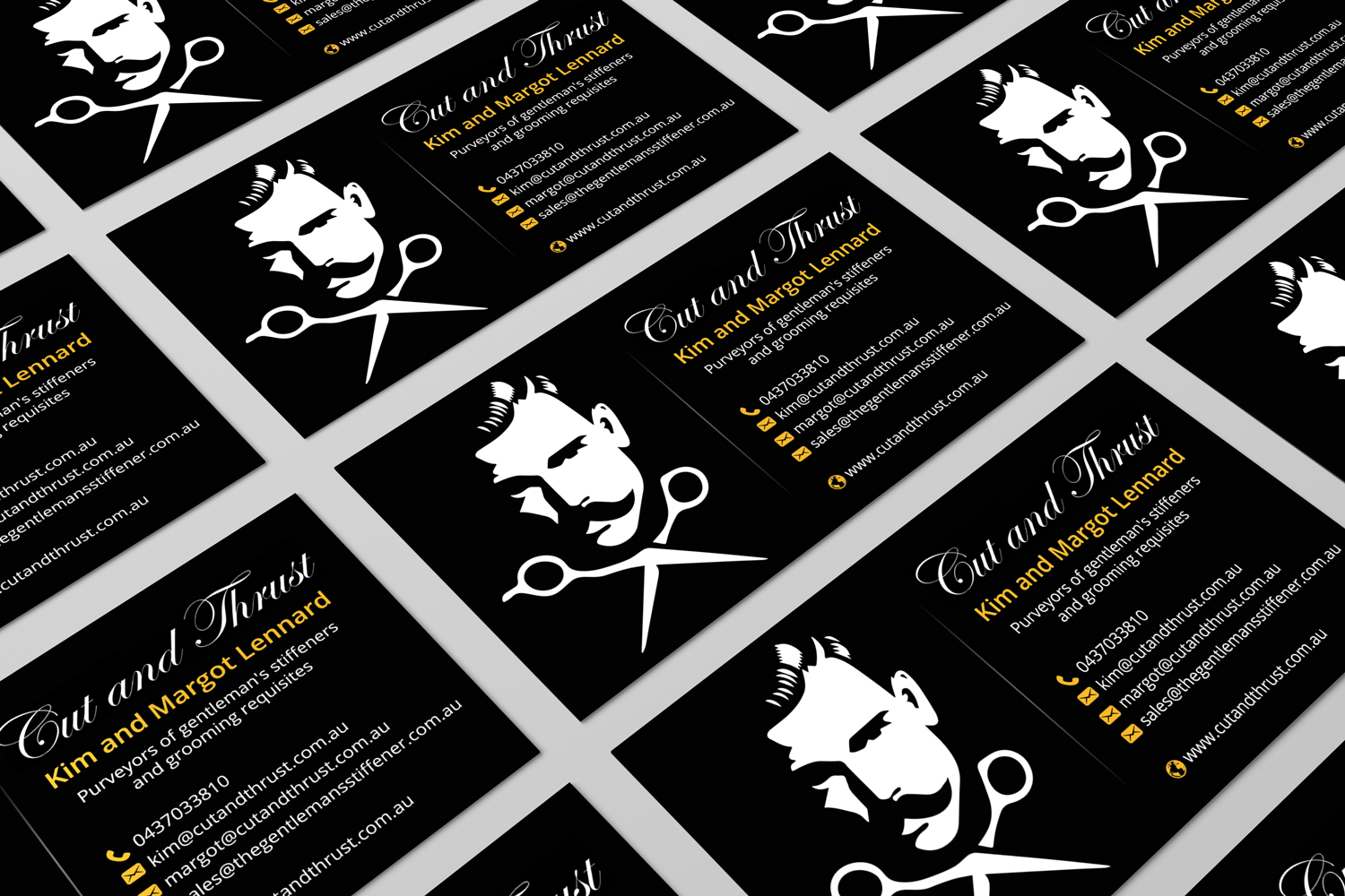 Design de Carte de Visite par HD Design Works pour Cut and Thrust | Design #10230365