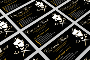 Design de Carte de Visite par HD Design Works pour Cut and Thrust | Design : #10233212