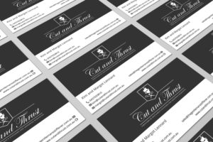 Design de Carte de Visite par HD Design Works pour Cut and Thrust | Design : #10233486