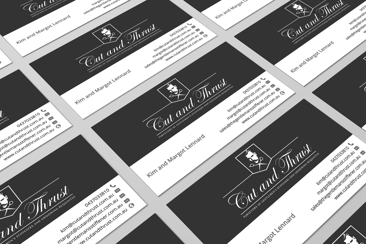 Design de Carte de Visite par HD Design Works pour Cut and Thrust | Design #10233487