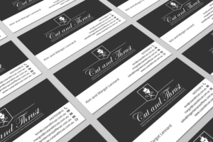 Design de Carte de Visite par HD Design Works pour Cut and Thrust | Design : #10233487