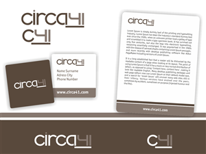 Diseño de Logo por SilviaDegioDesign para Circa 41 | Diseño: #2166324