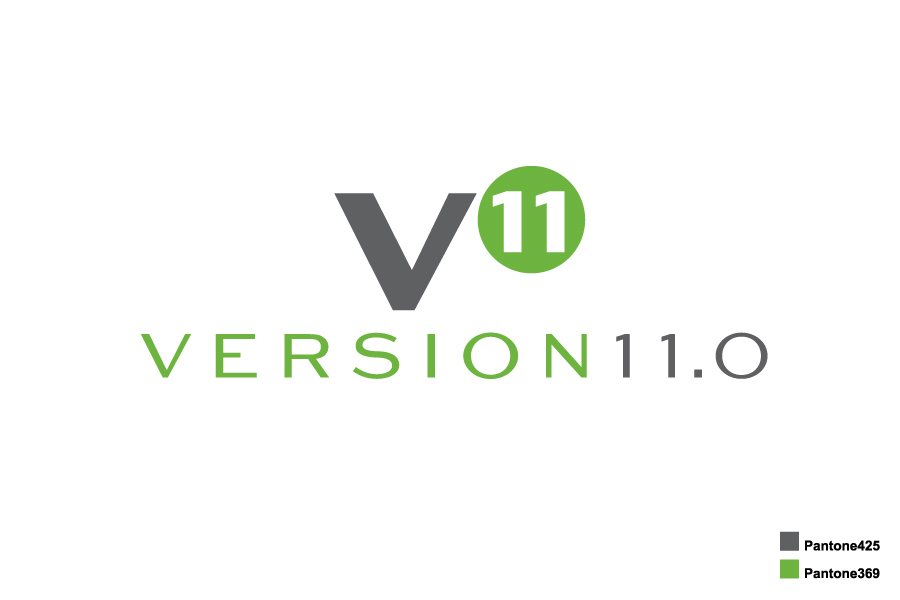Logo Design by Nuts Creative for Version 11.0 Inc | Design #19619