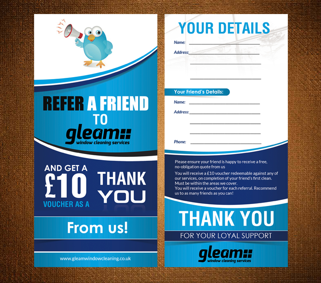 window cleaning brochure